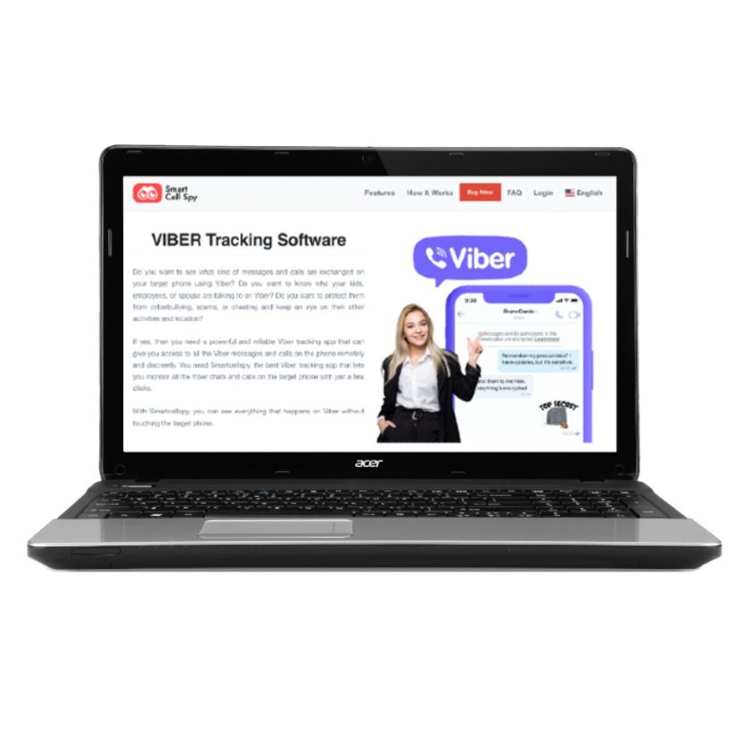 Viber Tracking Software - Smart Cell Spy In Laptop